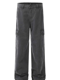 Men's Wide Leg Cargo Pants
