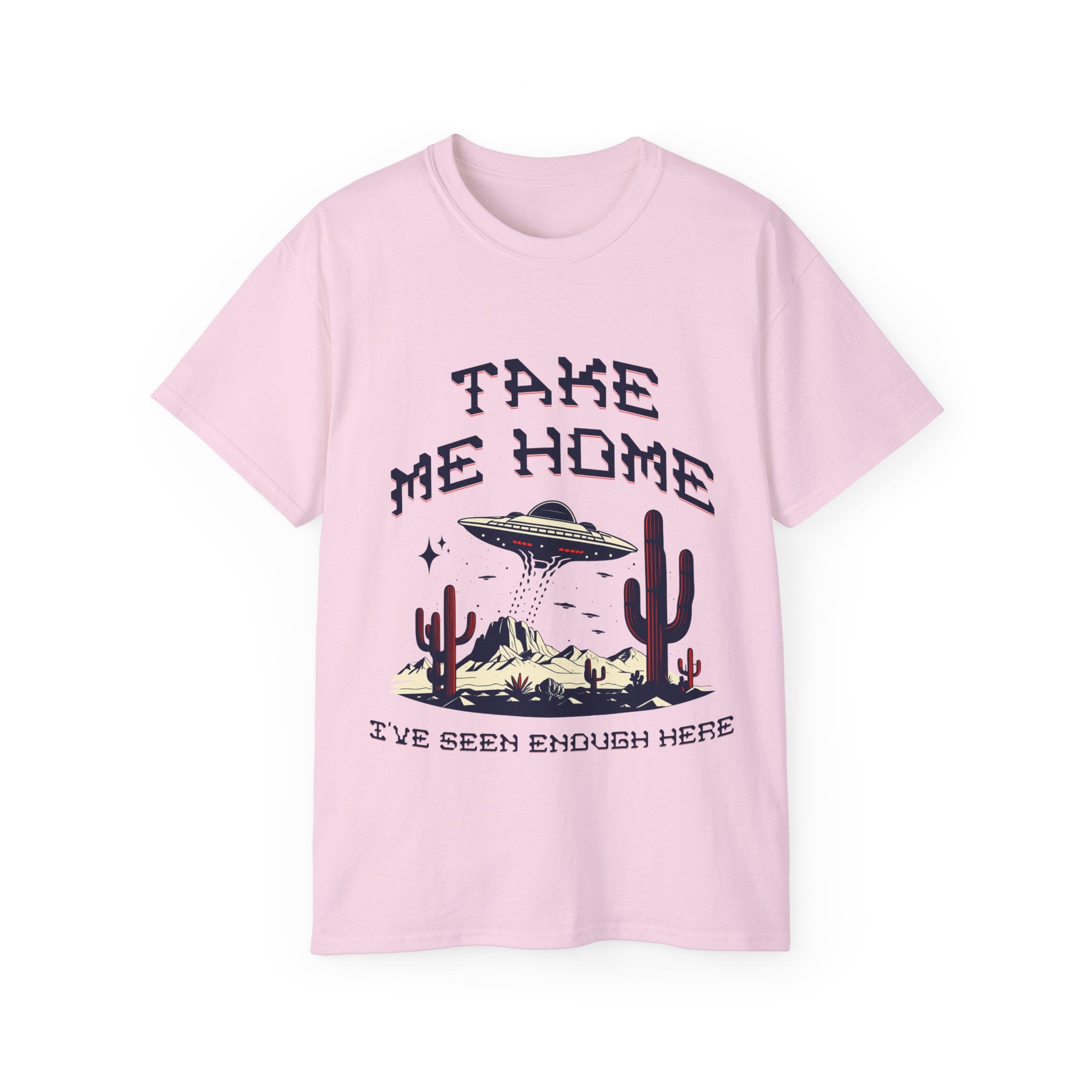 Take Me Home - Unisex Cotton Tee (Front) - Damned Threads