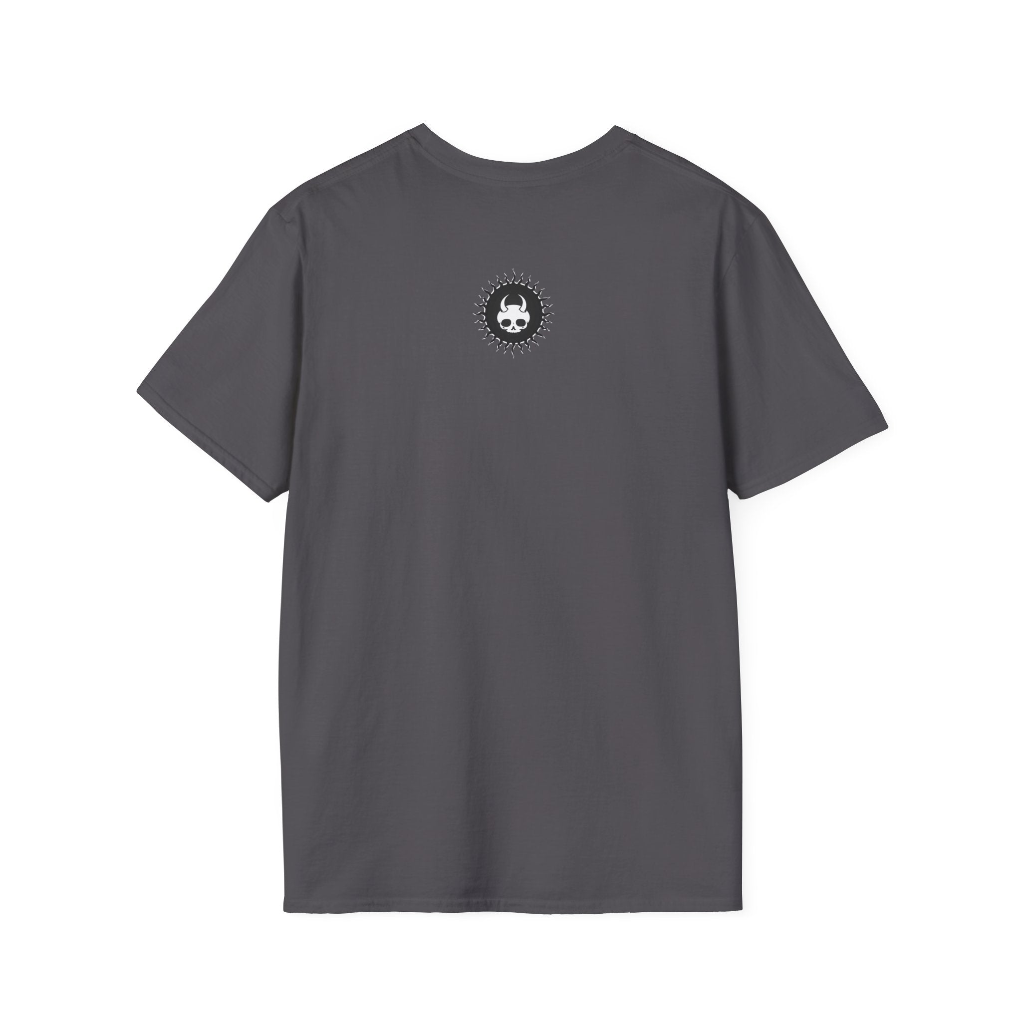 Hot Stuff Comin Thru - Unisex Softstyle T-Shirt (Front) - Damned Threads