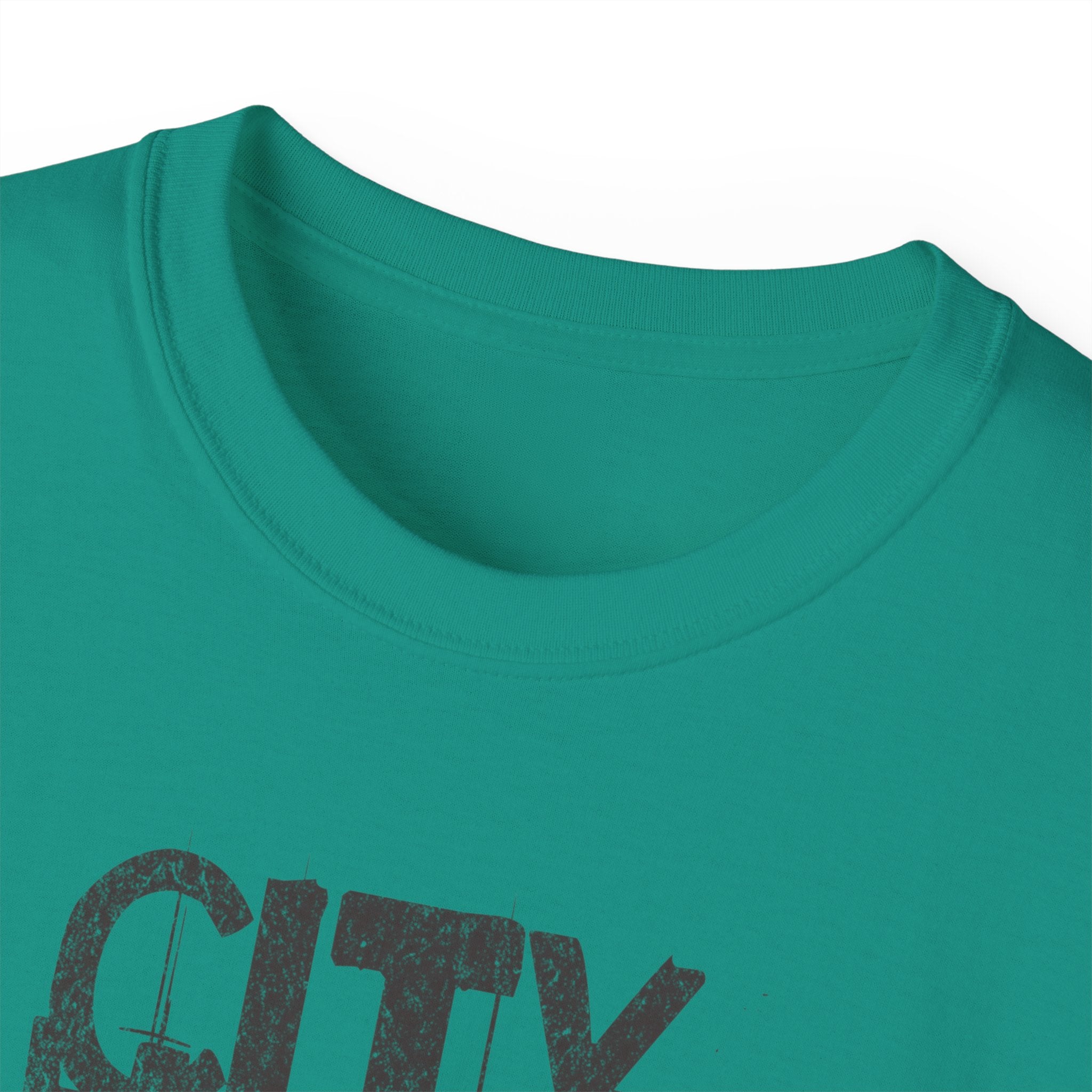 City Streets - Unisex Cotton Tee (Front) - Damned Threads