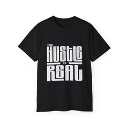 The Hustle Is Real - Unisex Softstyle T-Shirt (front) - Damned Threads