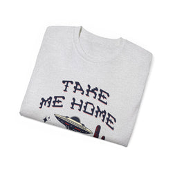 Take Me Home - Unisex Cotton Tee (Front) - Damned Threads