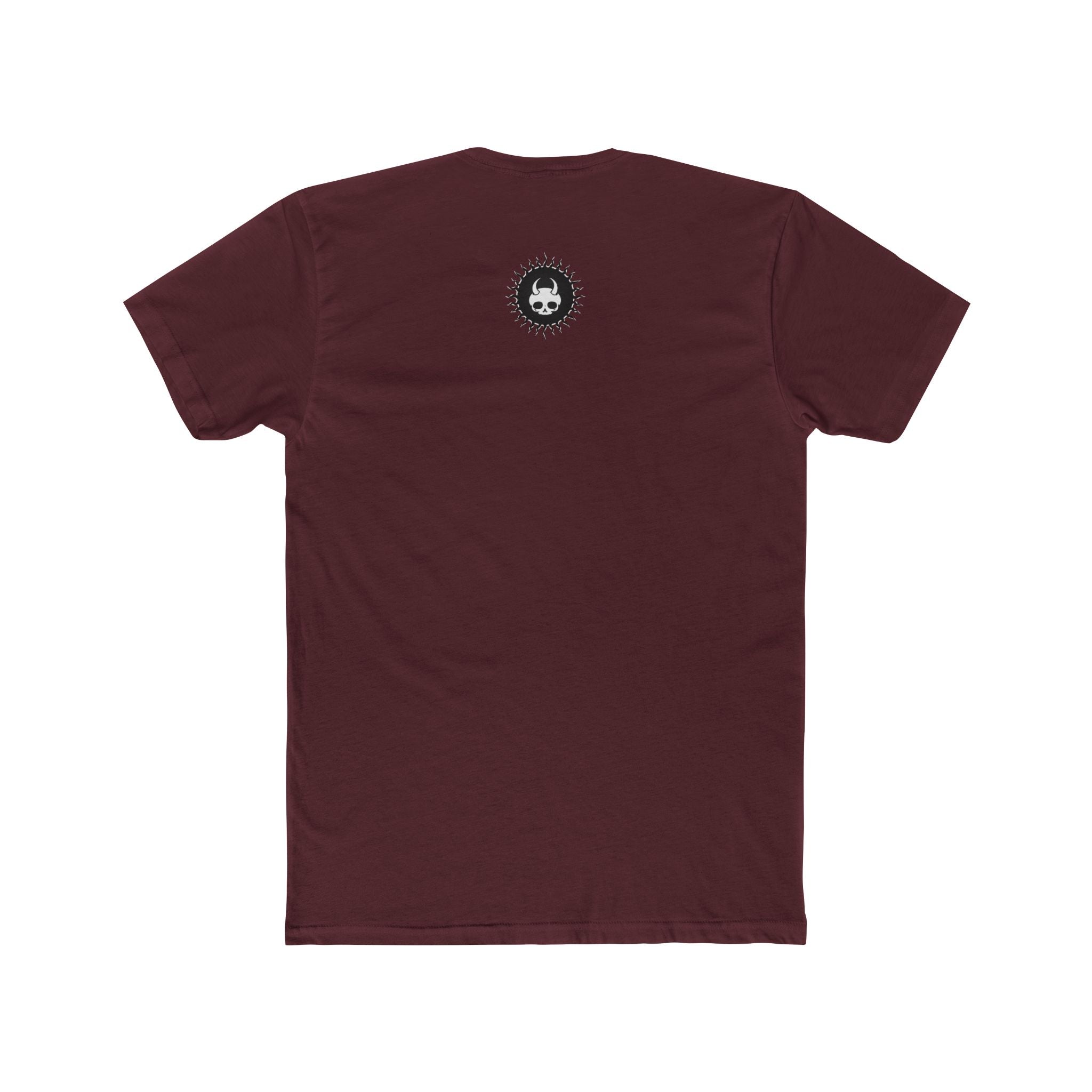 Sometimes I Give Myself The Creeps - Unisex Cotton Crew Tee (Front) - Damned Threads