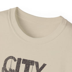 City Streets - Unisex Cotton Tee (Front) - Damned Threads