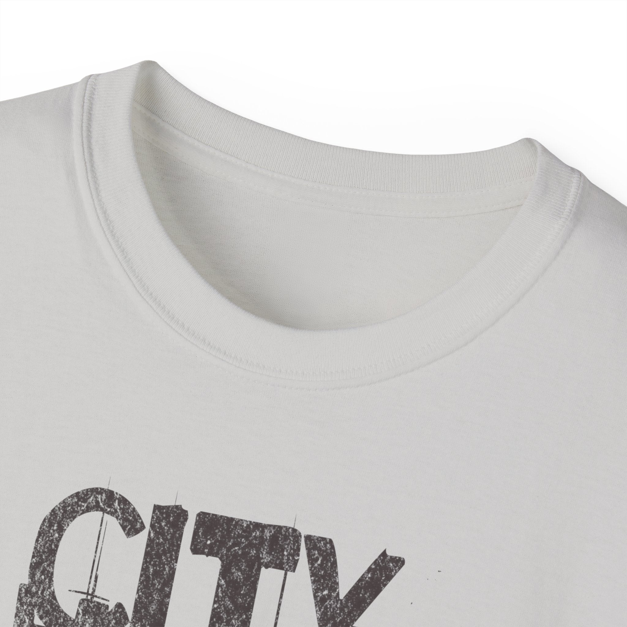 City Streets - Unisex Cotton Tee (Front) - Damned Threads