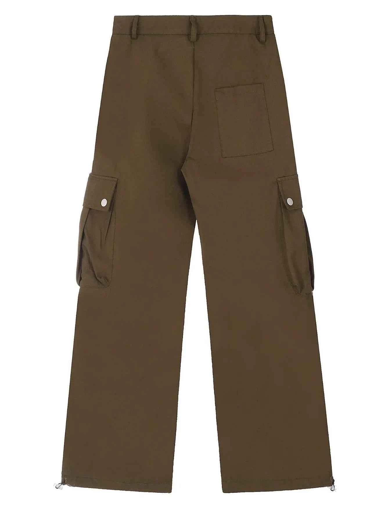 Men's Wide Leg Cargo Pants