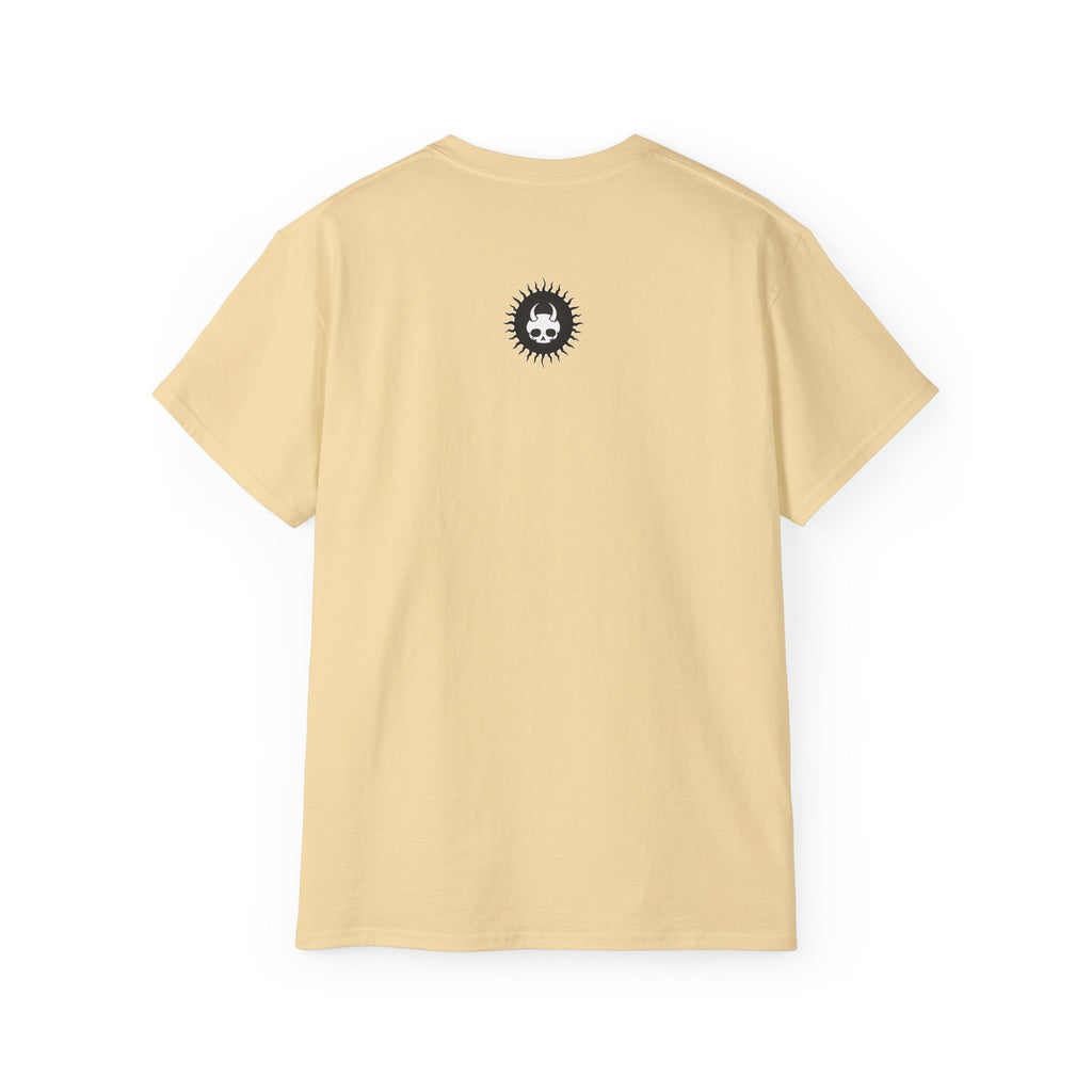 Let's Laugh After Life - Unisex Cotton Crew Tee (Front) - Prime Zone