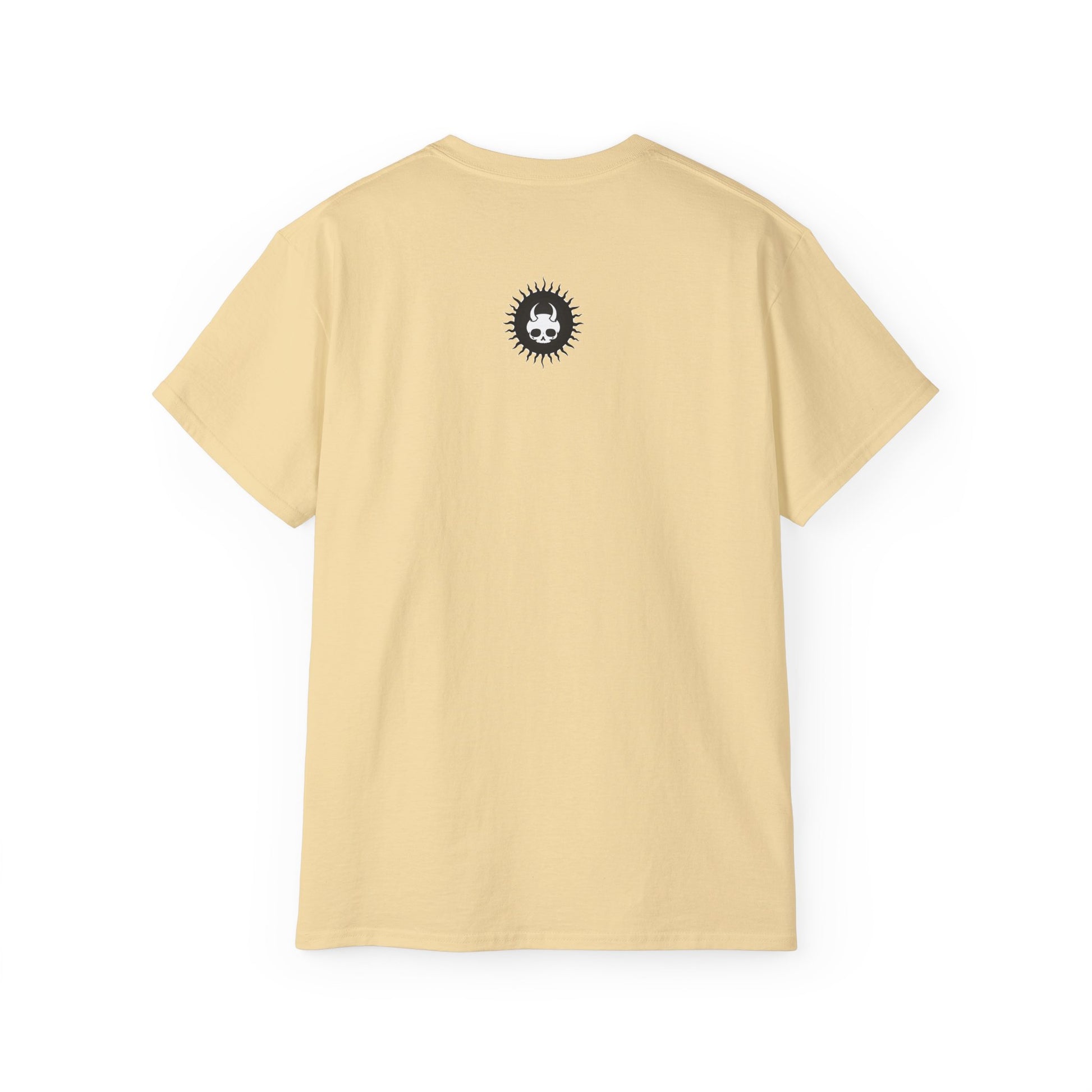 Let's Laugh After Life - Unisex Cotton Crew Tee (Front) - Prime Zone