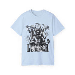 Bring The Light - Unisex Ultra Cotton Tee (Front) - Damned Threads