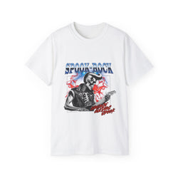 Spook-Rock - Unisex Cotton Tee (Front) - Damned Threads