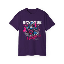 Reverse Exorcism - Unisex Cotton Tee (Front) - Damned Threads