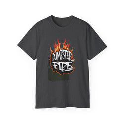 Dumpster Fire - Unisex T-Shirt (Front) - Damned Threads