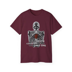 Exposed Heart - Unisex Cotton Tee (Front) - Damned Threads