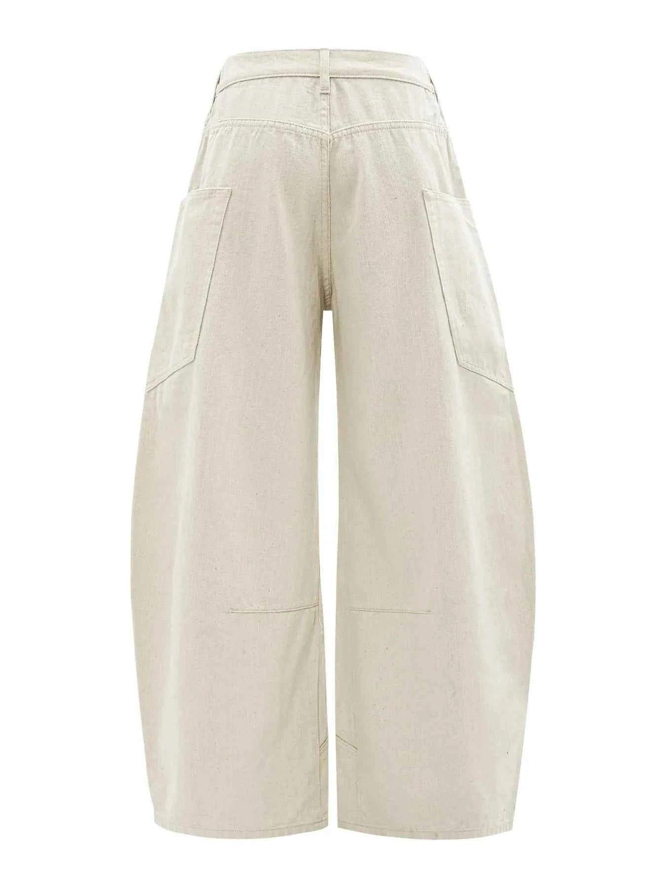 Men's Multi Pocket Curved Jeans