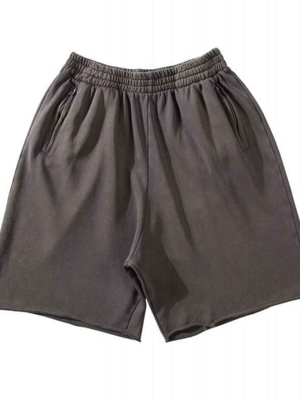 Men's Plus Size Elastic Waist Shorts