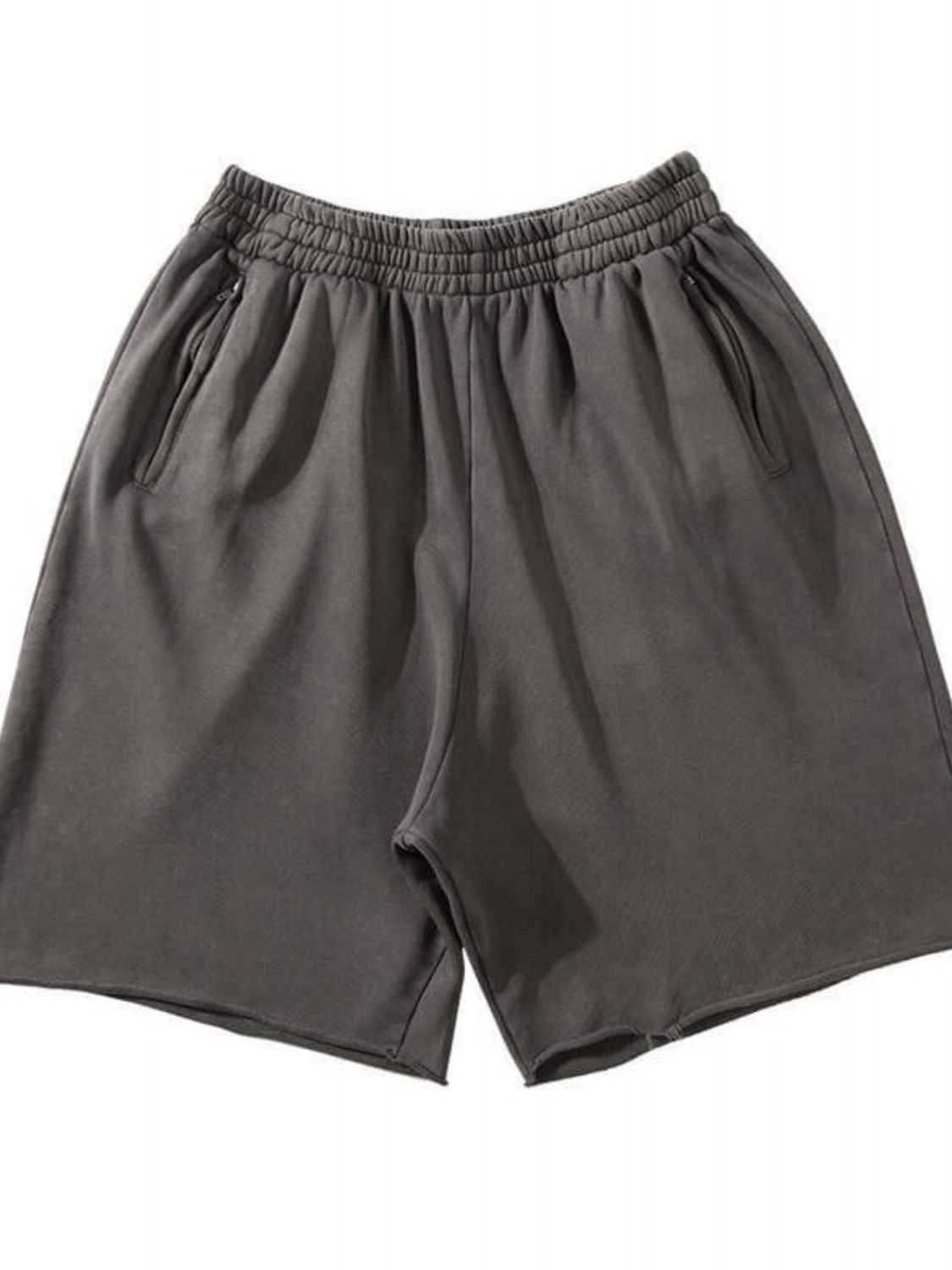 Men's Plus Size Elastic Waist Shorts