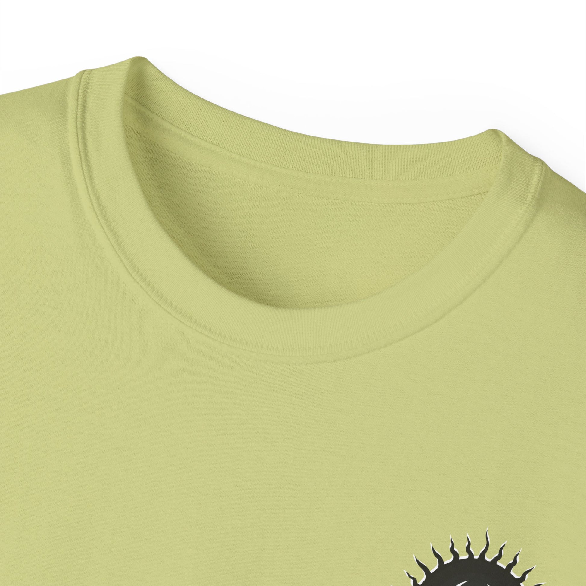 Spook-Rock - Unisex Cotton Tee (Back) - Damned Threads