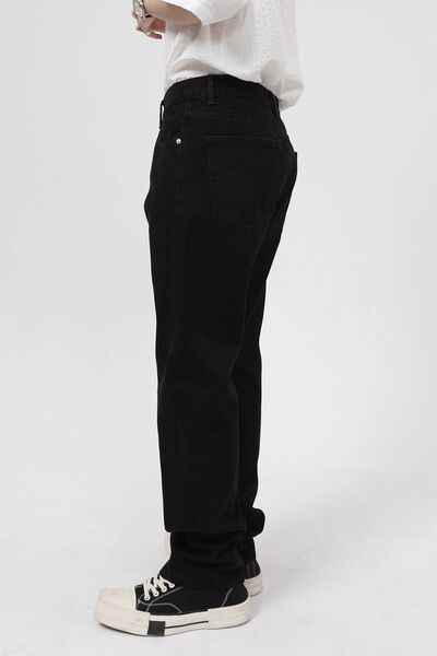 Pocketed Jeans with Zipper - Damned Threads