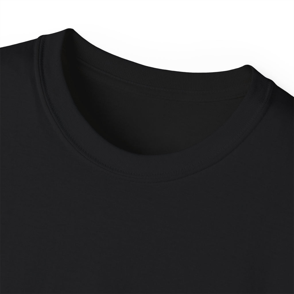 Ride-On - Unisex Cotton Tee (Front) - Damned Threads