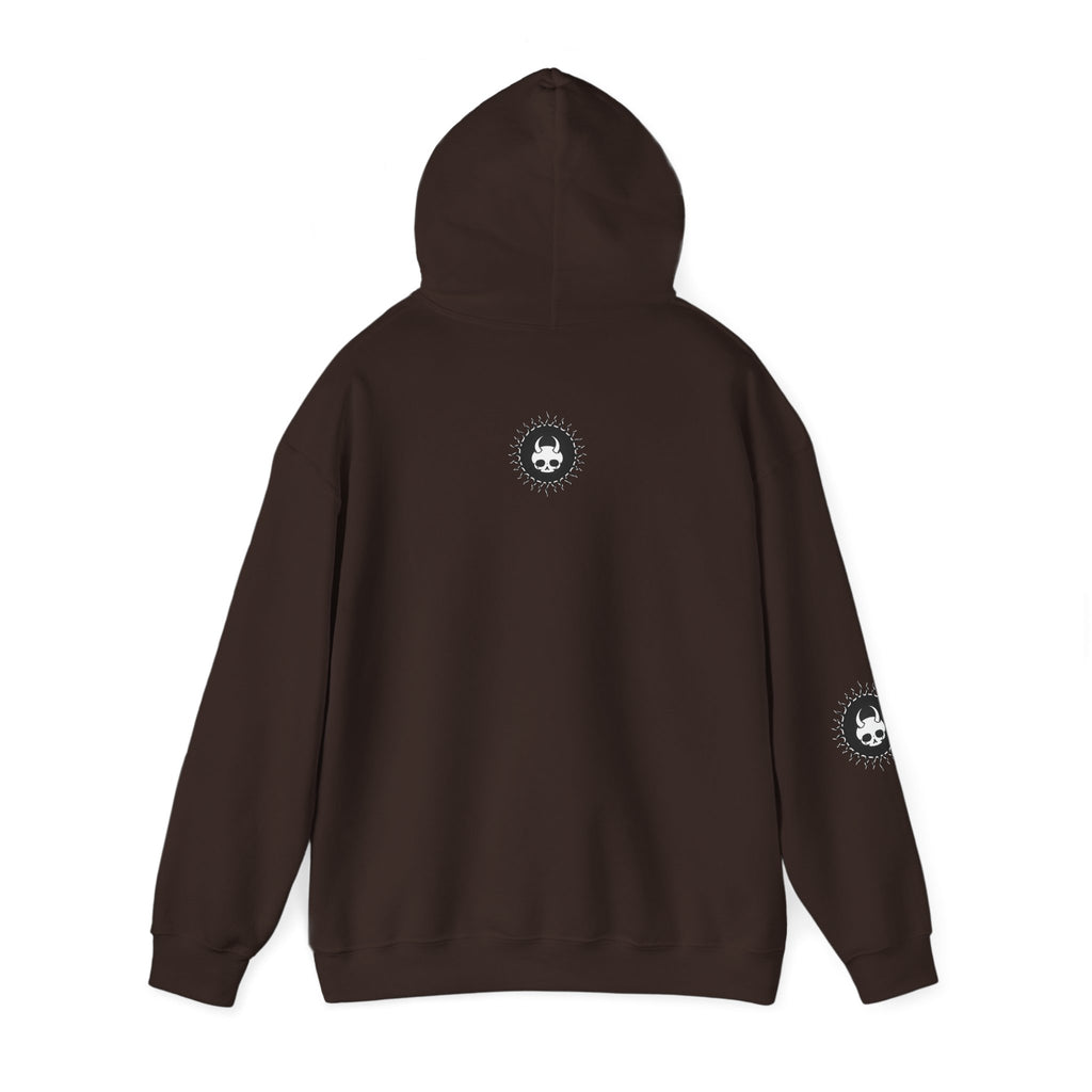 Ride-On - Unisex Heavy Blend™ Hooded Sweatshirt (Front) - Damned Threads