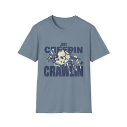 Just Creepin N Crawlin - Unisex Softstyle T-Shirt (Front) - Damned Threads