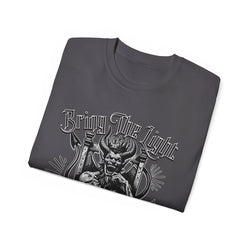 Bring The Light - Unisex Ultra Cotton Tee (Front) - Damned Threads
