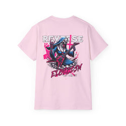 Reverse Exorcism - Unisex Cotton Tee (Back) - Damned Threads