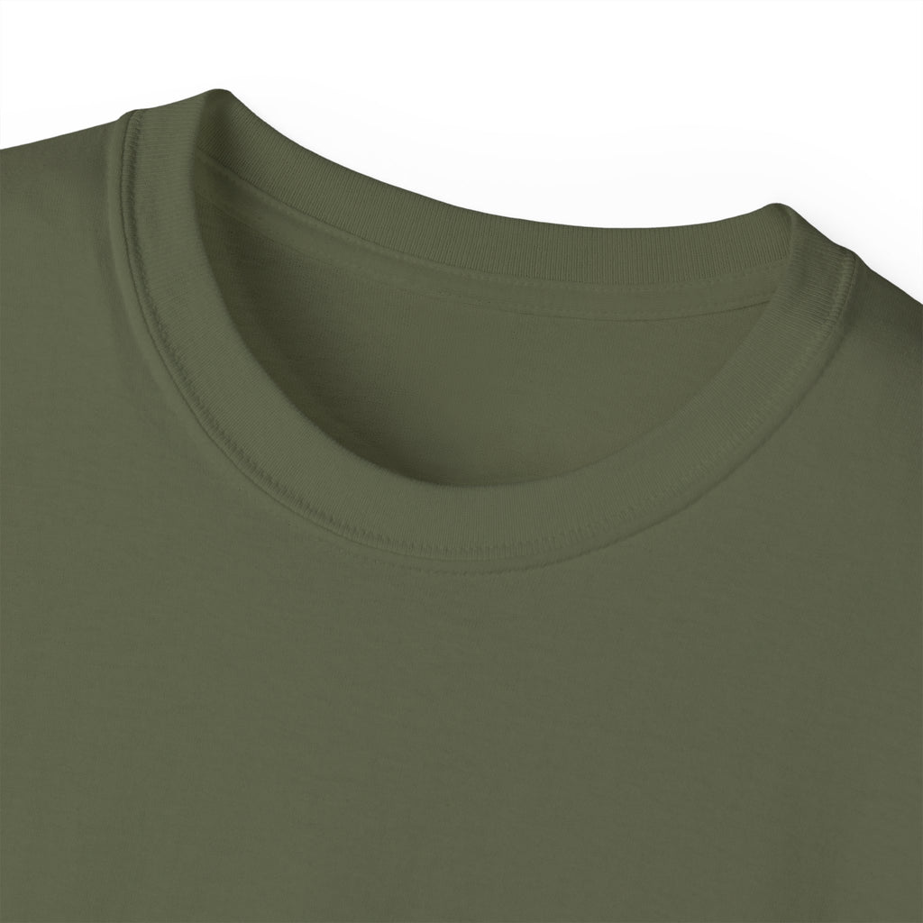 Ride-On - Unisex Cotton Tee (Front) - Damned Threads