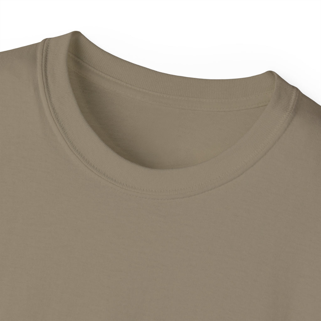 Ride-On - Unisex Cotton Tee (Front) - Damned Threads