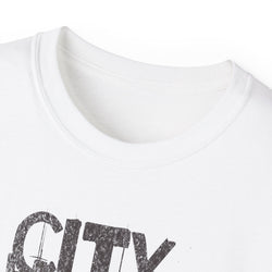 City Streets - Unisex Cotton Tee (Front) - Damned Threads