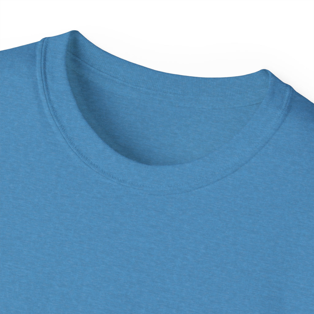 Ride-On - Unisex Cotton Tee (Front) - Damned Threads