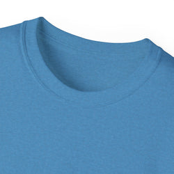 Ride-On - Unisex Cotton Tee (Front) - Damned Threads