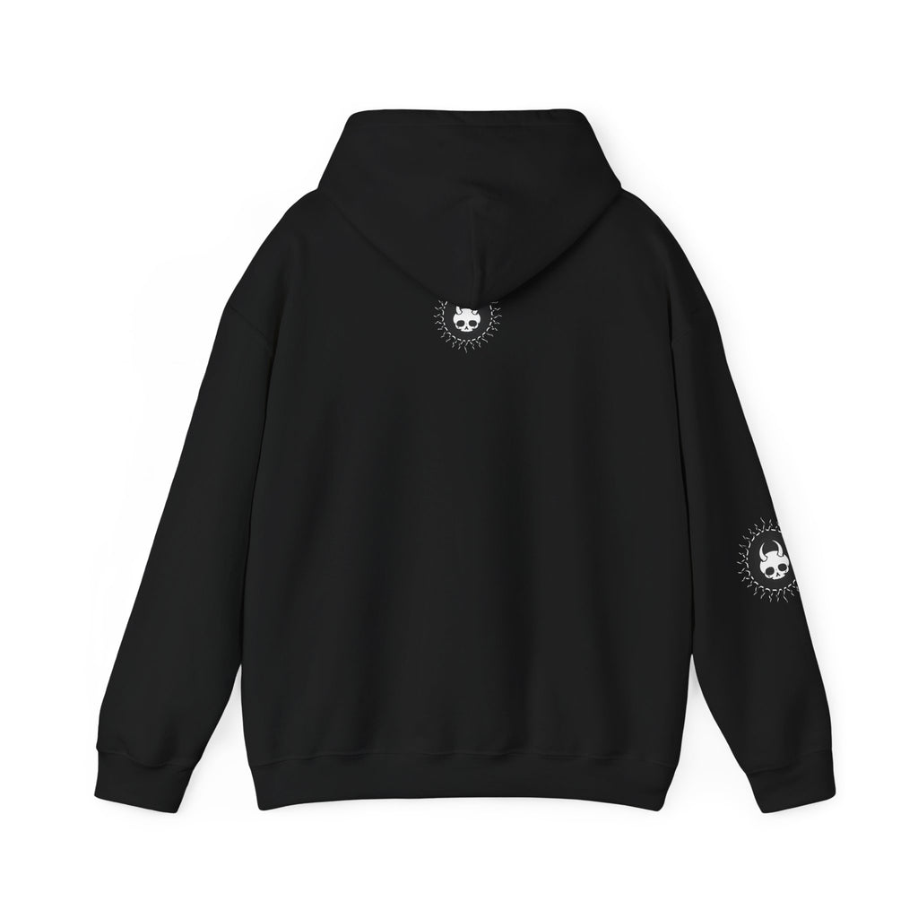 Ride-On - Unisex Heavy Blend™ Hooded Sweatshirt (Front) - Damned Threads