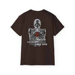 Exposed Heart - Unisex Cotton Tee (Back) - Damned Threads