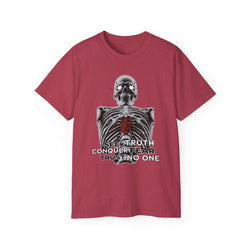 Exposed Heart - Unisex Cotton Tee (Front) - Damned Threads