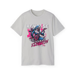 Reverse Exorcism - Unisex Cotton Tee (Front) - Damned Threads