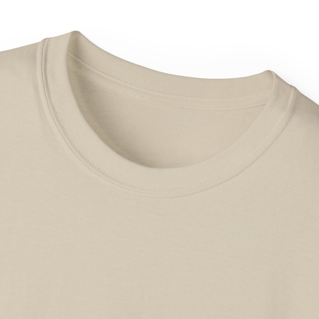 Ride-On - Unisex Cotton Tee (Front) - Damned Threads