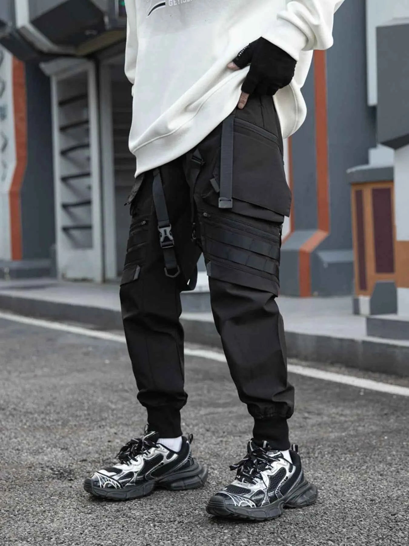 Men's Plus Size Tactical Multi-Pocket Cargo Pants