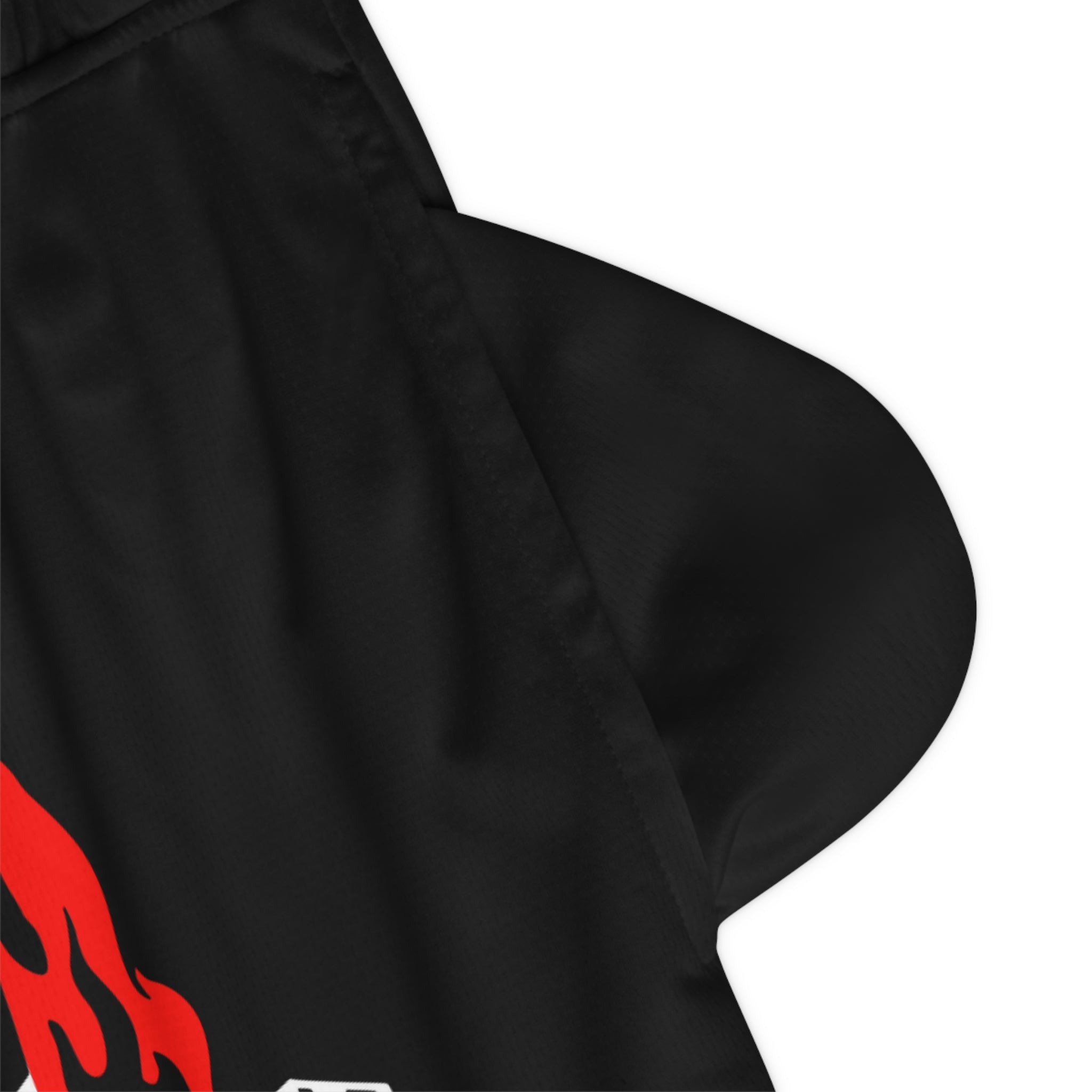 HOT STUFF COMIN THRU - Basketball Rib Shorts - Damned Threads