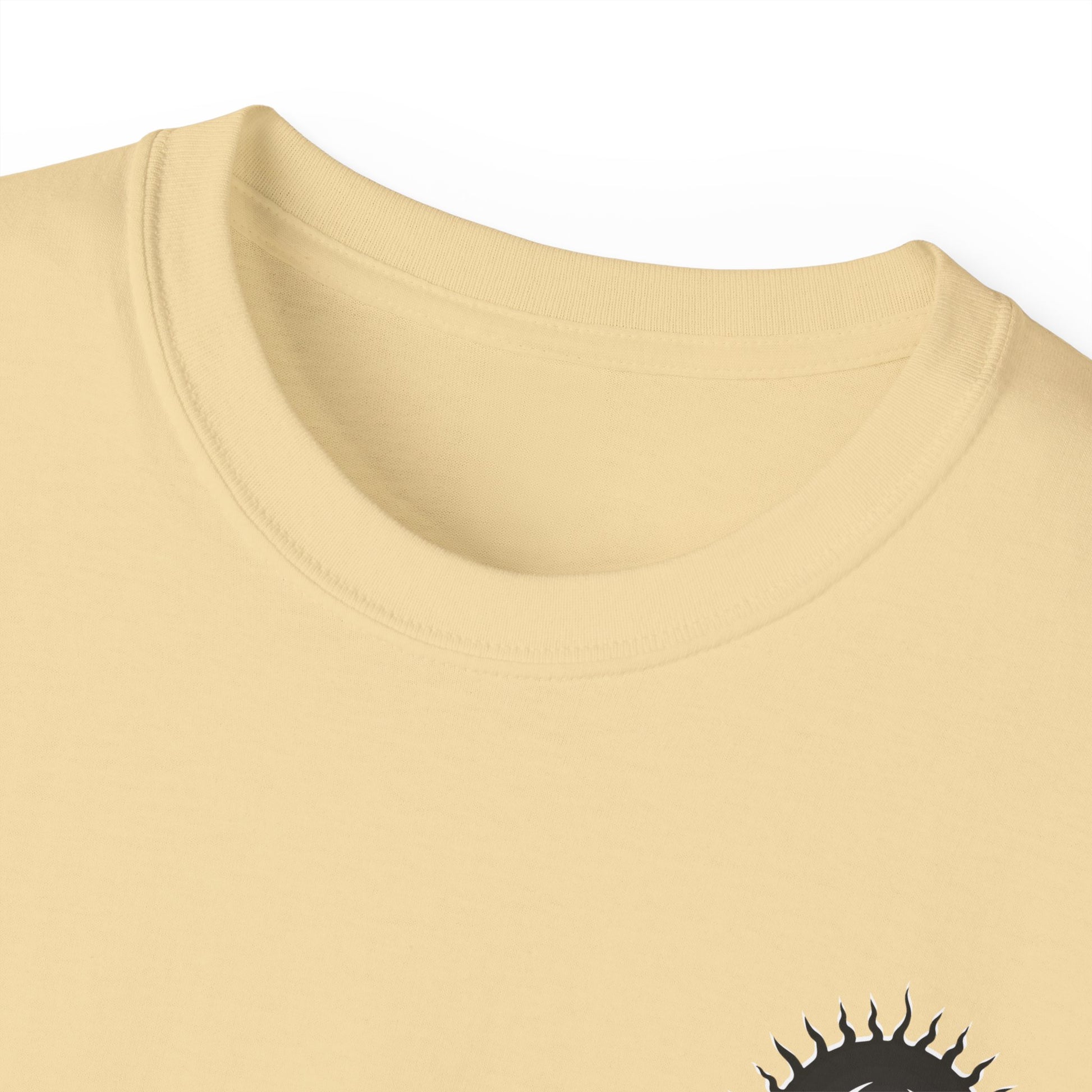 Spook-Rock - Unisex Cotton Tee (Back) - Damned Threads