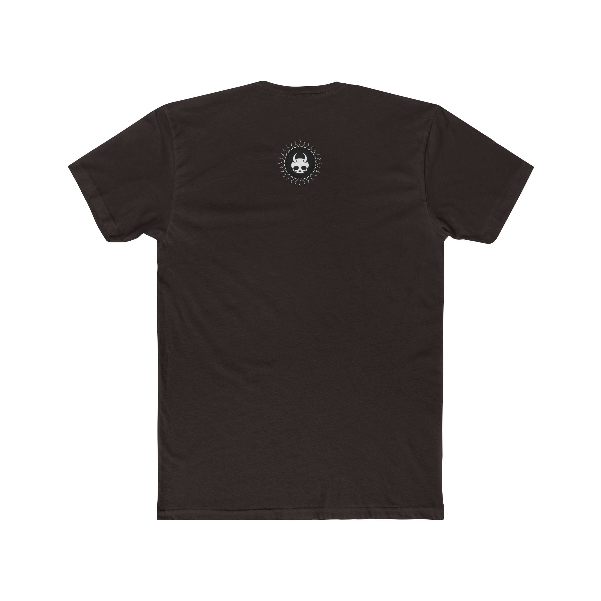 Sometimes I Give Myself The Creeps - Unisex Cotton Crew Tee (Front) - Damned Threads