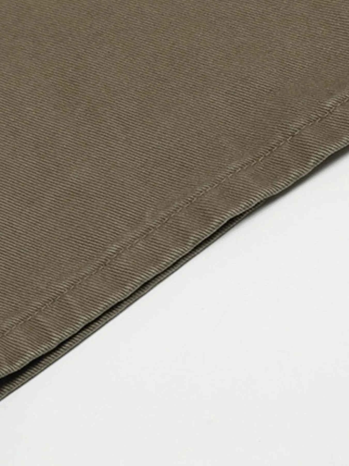 Men's Wide Leg Cargo Pants with Multi Pockets