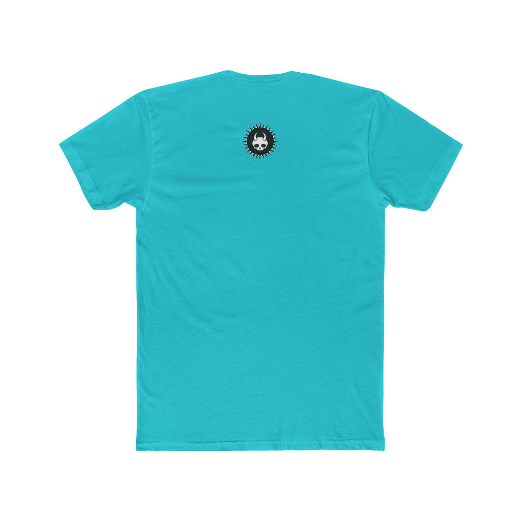 My Pen Is Huge - Unisex Cotton Crew Tee (Front) - Damned Threads