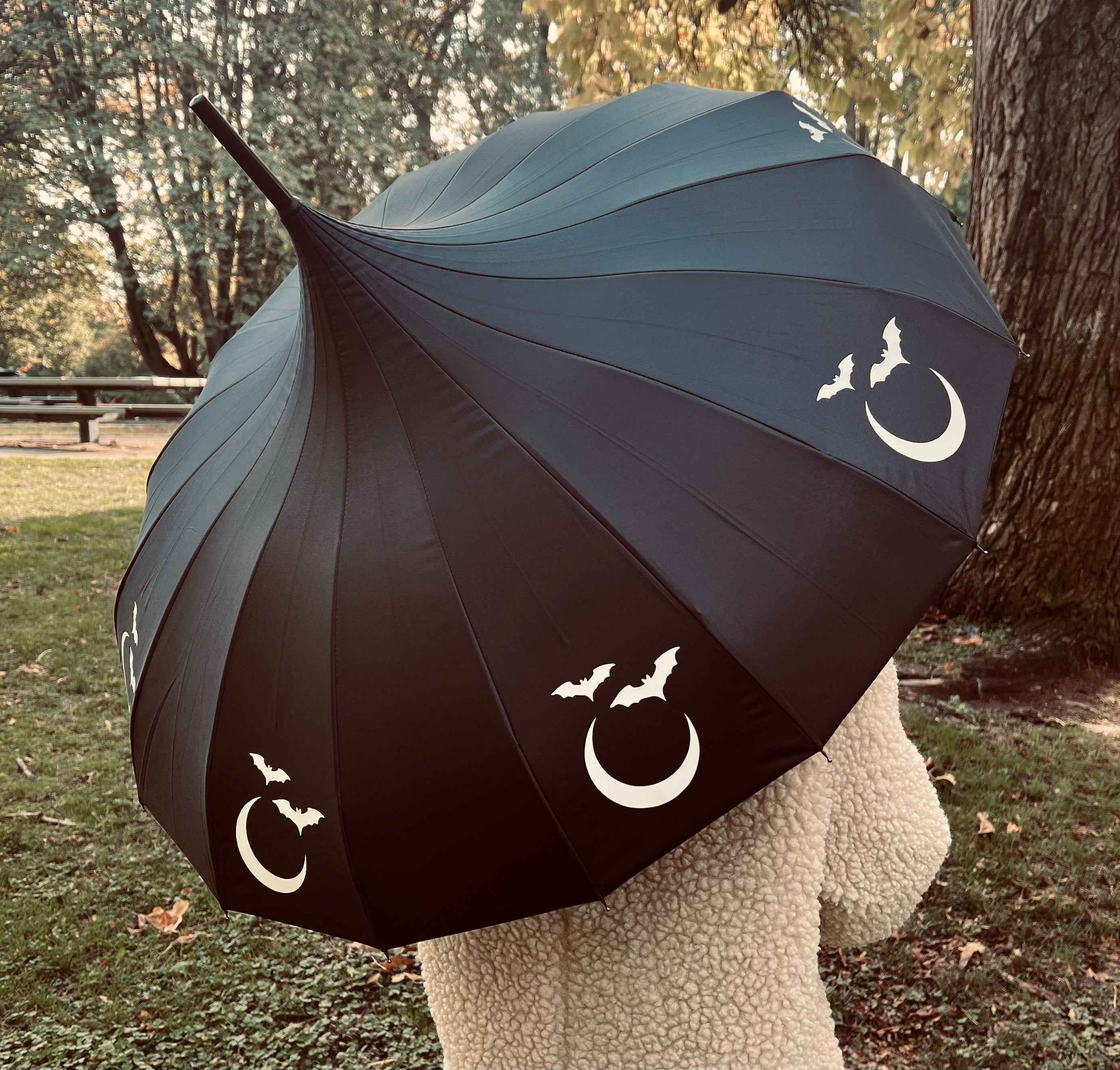 Bat Moon Umbrella - Damned Threads