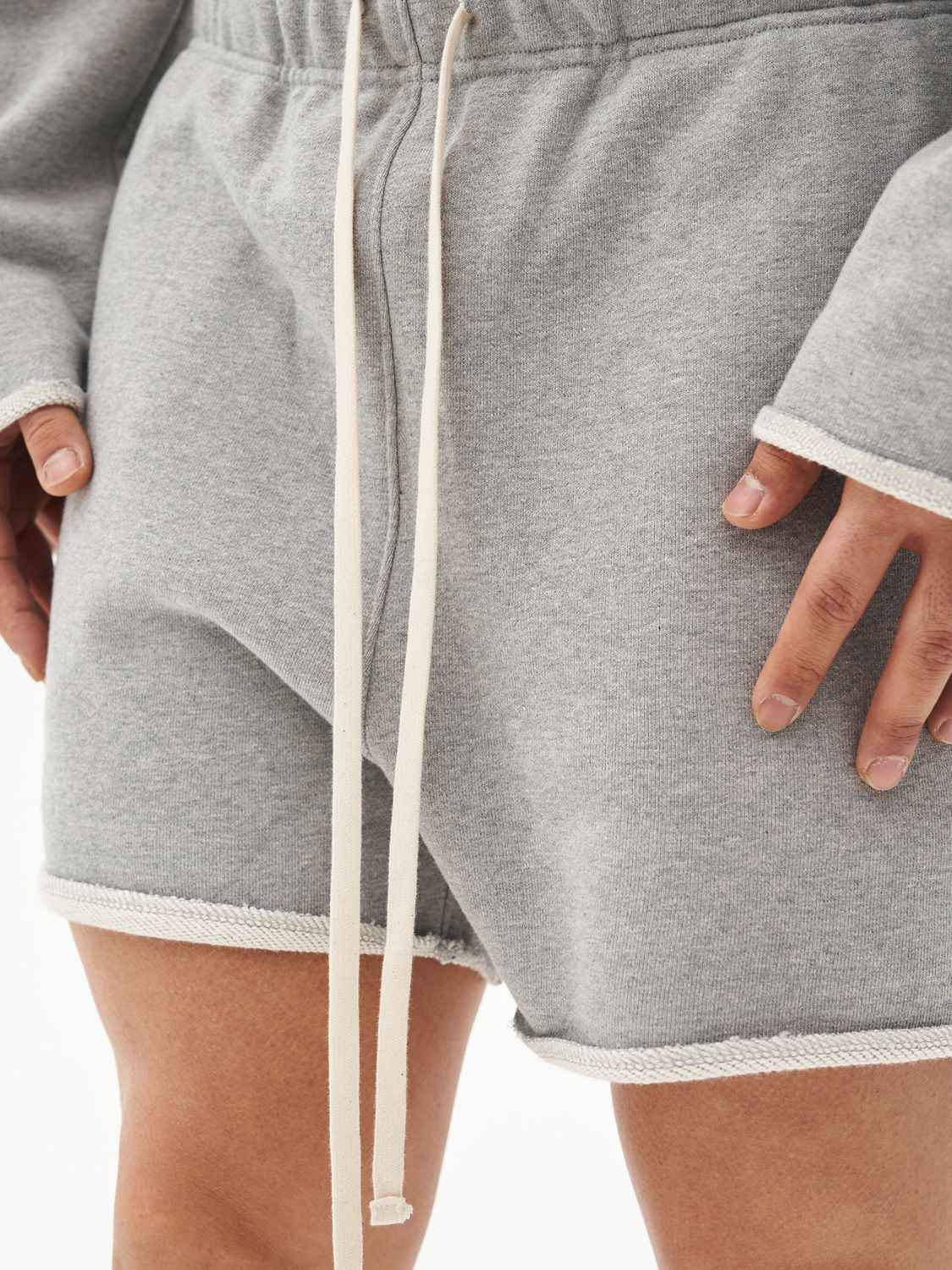 Men's Plus Size Drawstring Shorts