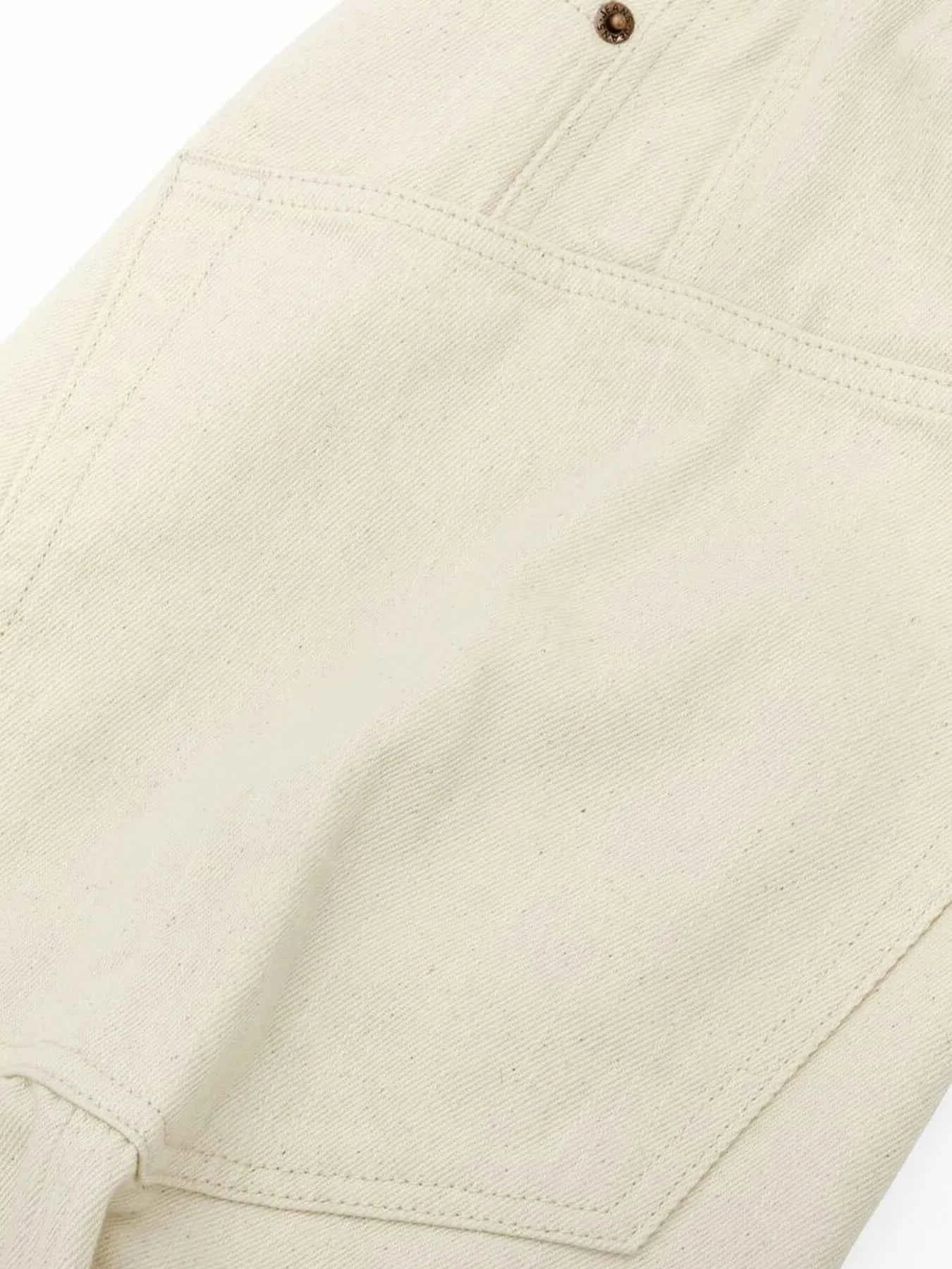 Men's Multi Pocket Curved Jeans