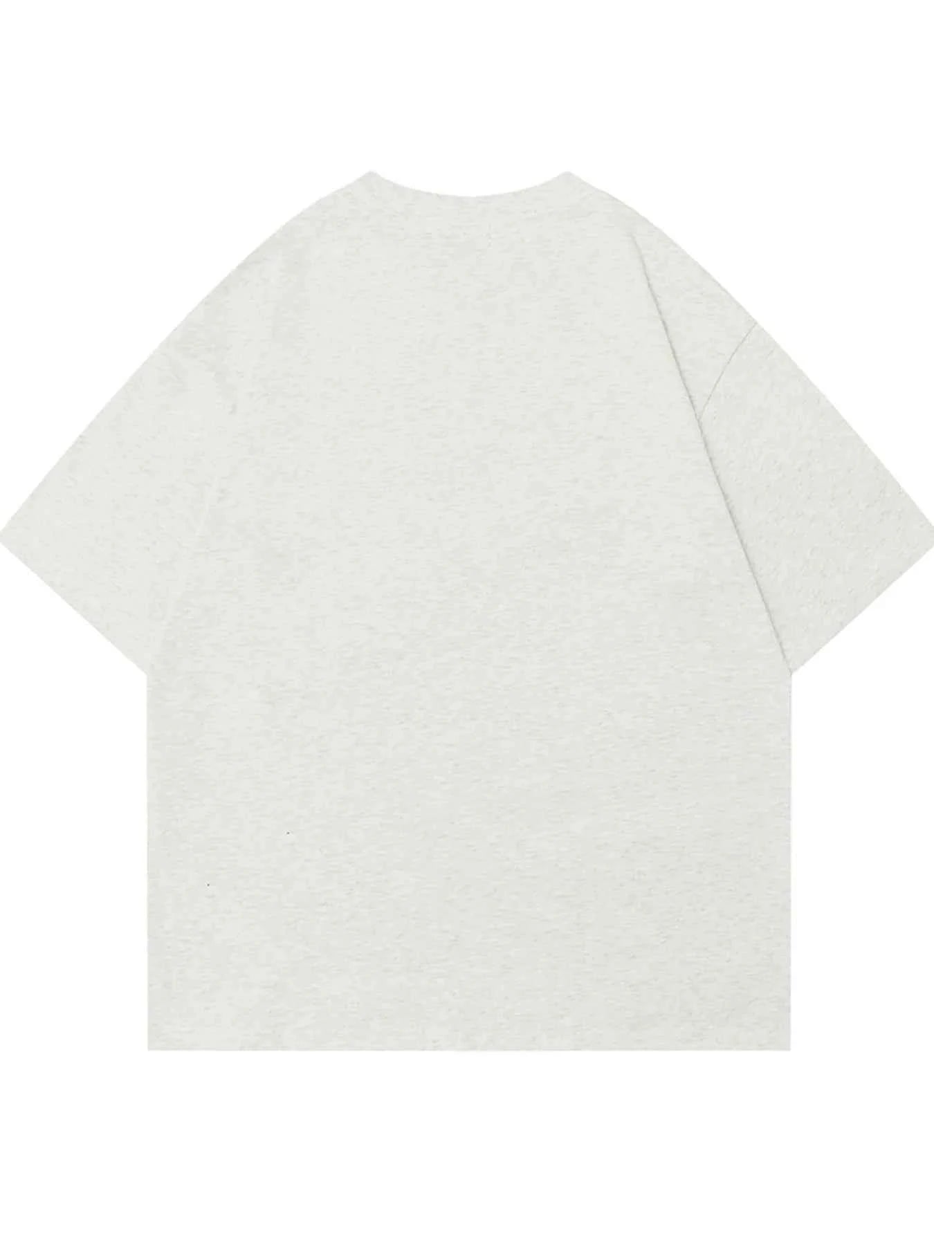 Men's Heart Graphic Round Neck Short Sleeve T-Shirt