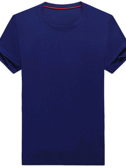 Men's Plus Size Classic Crew Neck Basic T-Shirt