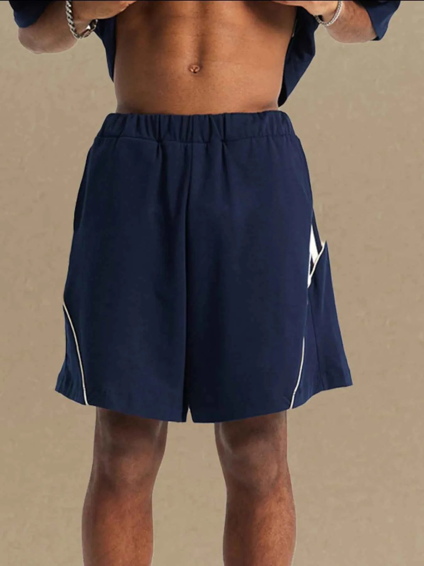 Men's Elastic Waist Shorts