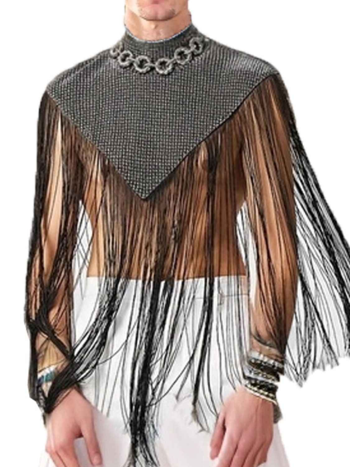 Men's Tassel Hem Tease 'Em Top - Damned Threads